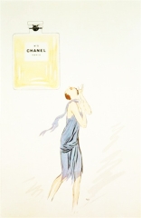 Lithographie Chanel 1921