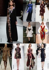 FW2014 Paris Trends. Dresses