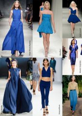 Spring-Summer 2014 Fashion Trends. Blue